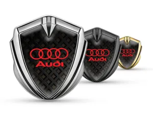 Audi 3d Emblema Badge Look High-End Drift 3D Stile